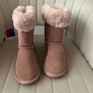 L.A.M.B. Kids Boots in Soft Pink